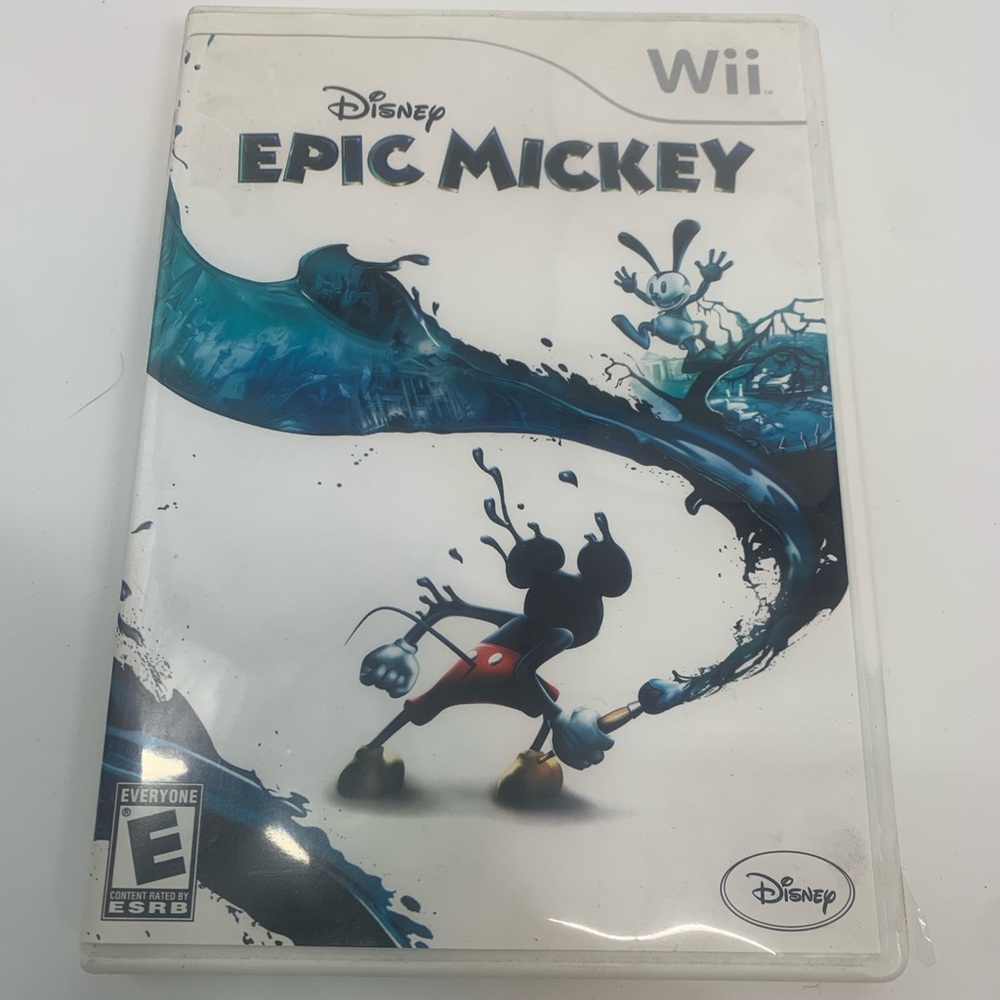 Wii Disney Epic Mickey game